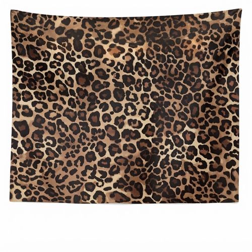 Leopard Print Wall Tapestry 59x82 Inch